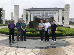 中国殡葬协会王宏阶、杨世森一行莅临考察指导