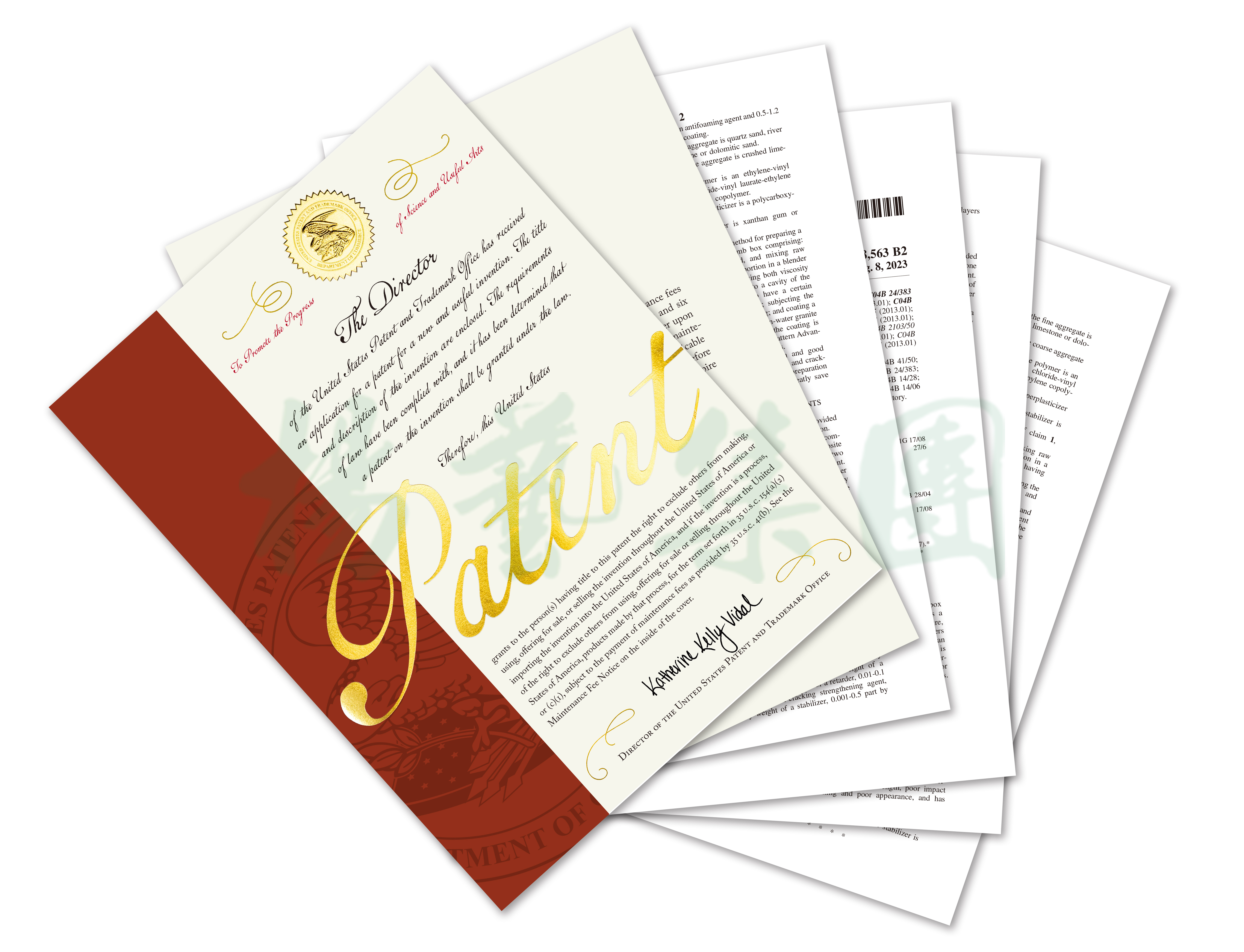 美国专利：聚合物水泥花岗岩复合墓箱及其制作方法