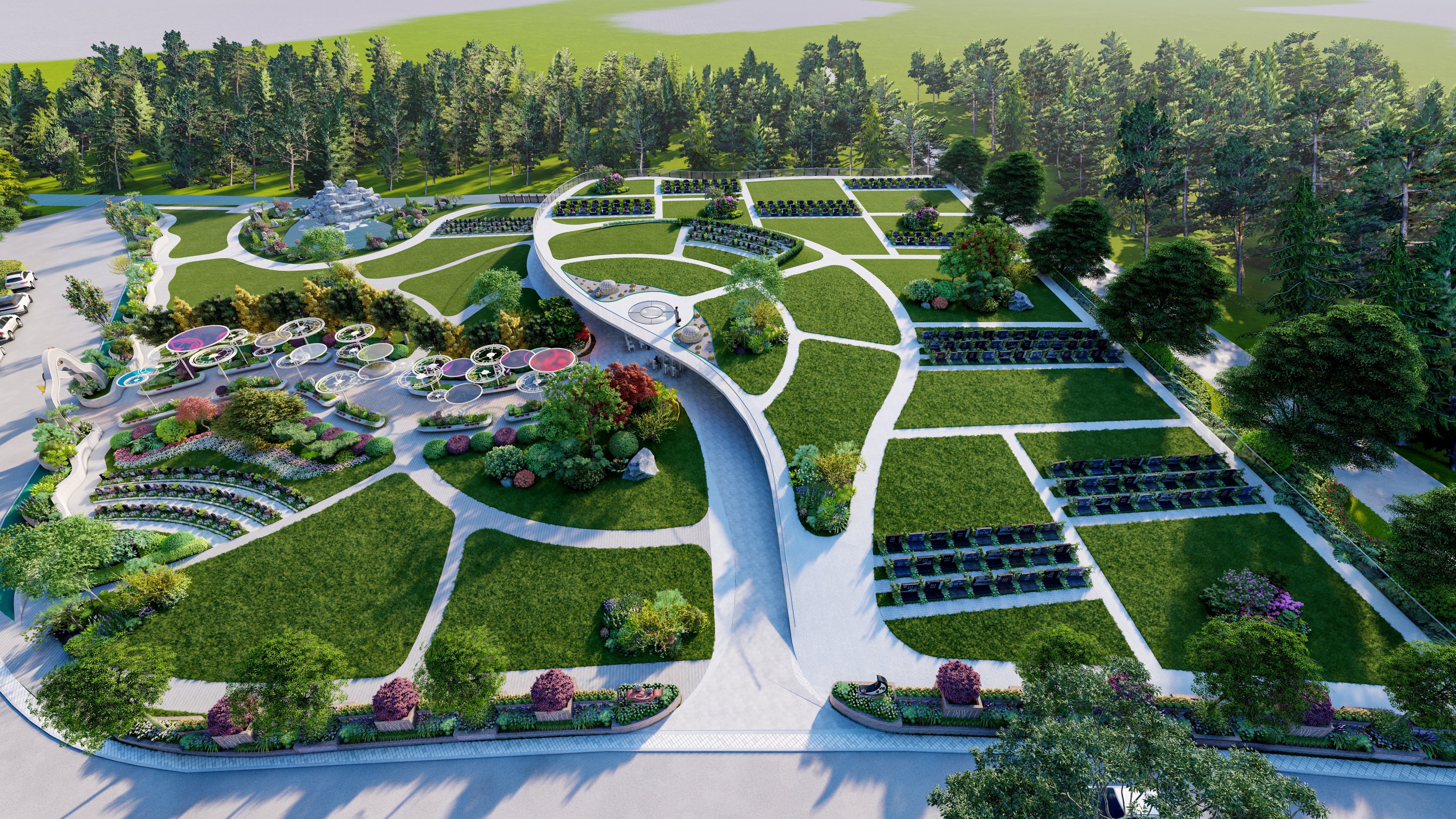 如何打造生态墓园？