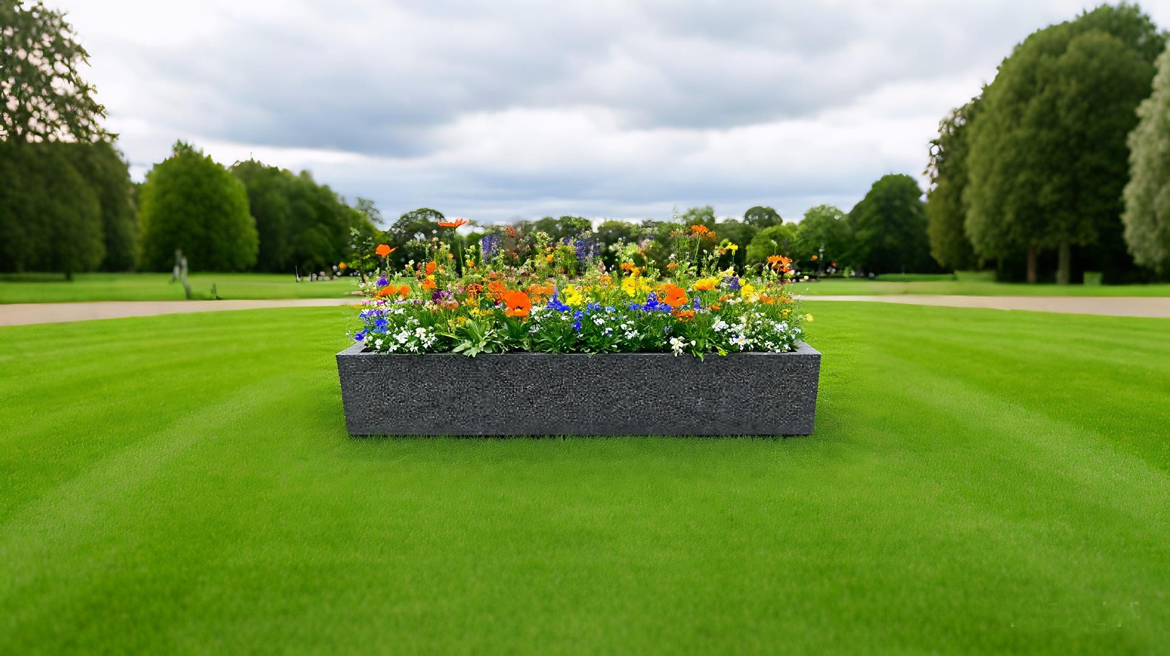 无机仿真石花箱：以永恒之美，守护每一季绽放